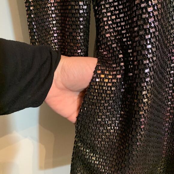 Free People Diamonds are Forever metallic shimmer party dress size Small NWT - Picture 8 of 13